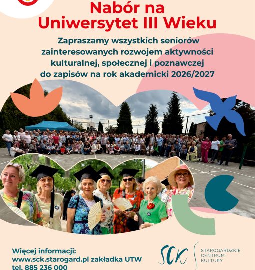 Nabór na Uniwersytet Trzeciego Wieku 2026/2027